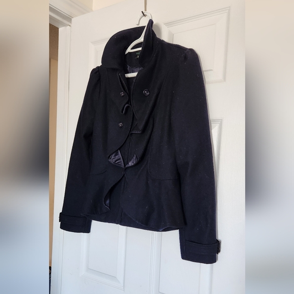 Navy blue coat - Picture 3 of 7